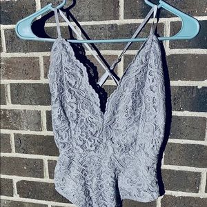 Windsor lace bustier bodysuit
